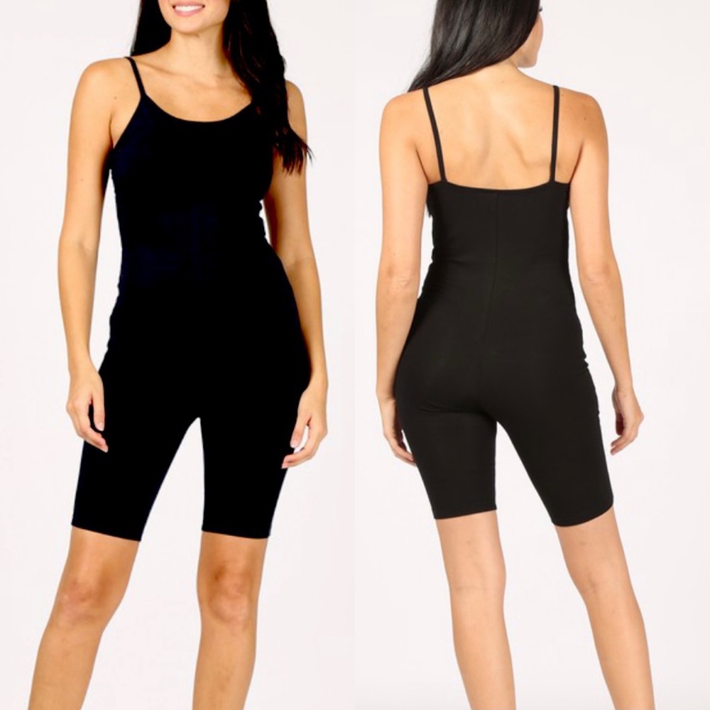 Spaghetti Strap Bodycon Romper
